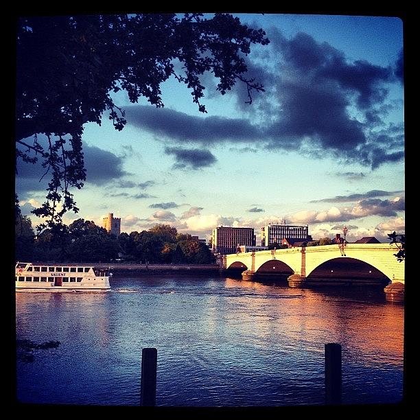 London Photograph - Putney Bridge by Maeve O Connell