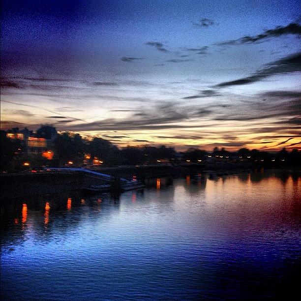 Summer Photograph - Putney Sunset by Maeve O Connell