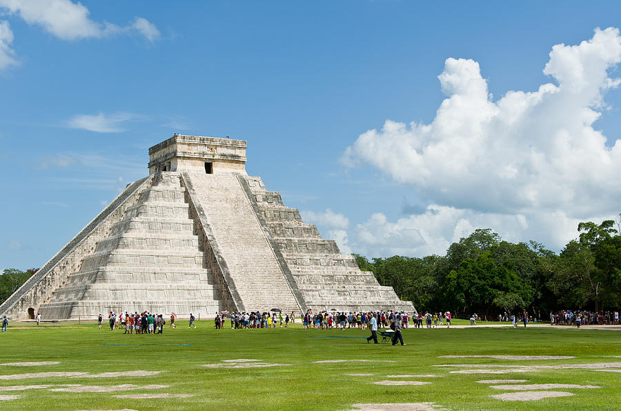 Pyramid of Chichen Itza Photograph by Vanessa Espinoza - Fine Art America