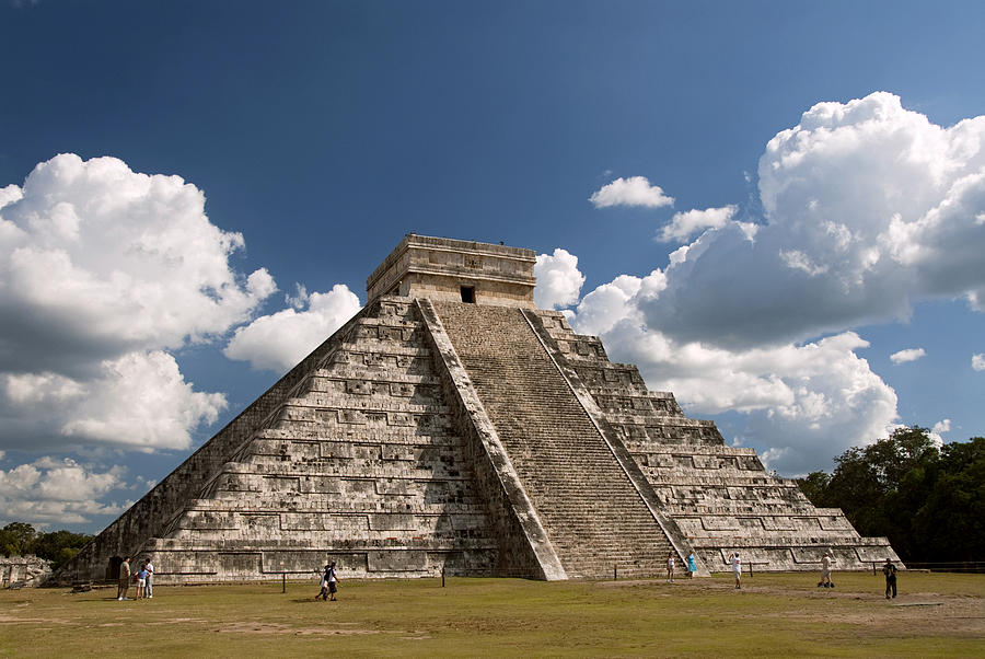 Pyramid of Kukulcan Photograph by Gloria & Richard Maschmeyer - Fine ...