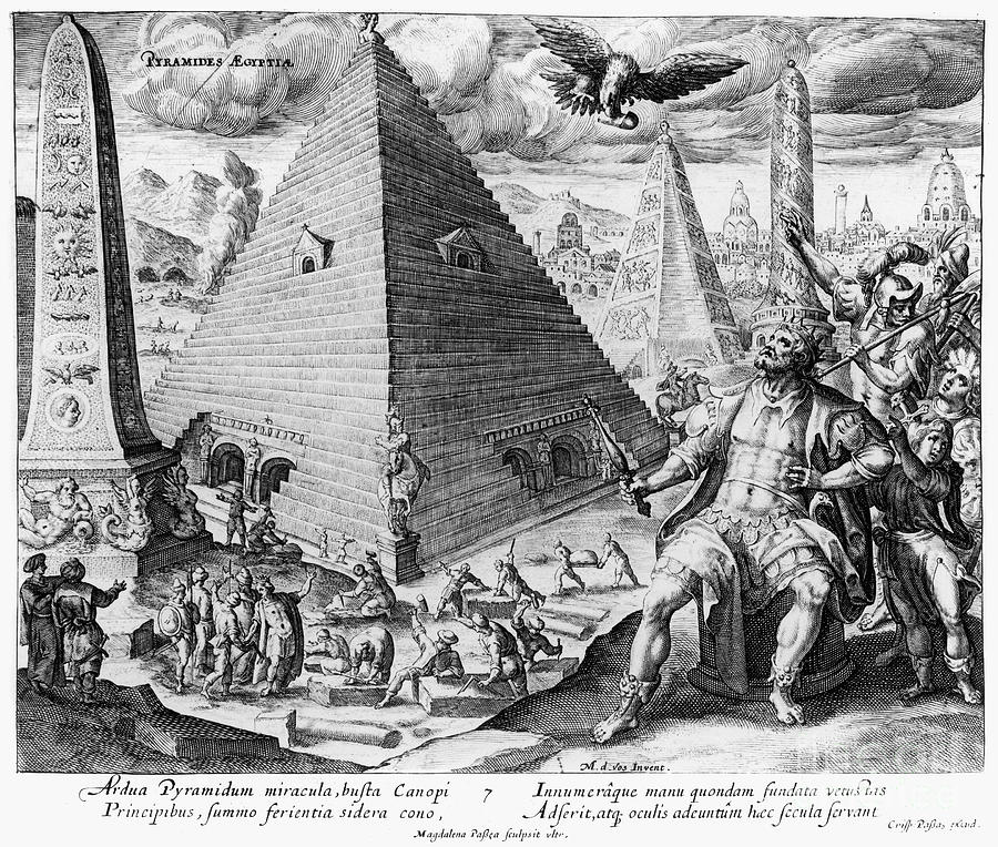 PYRAMIDS, 17th CENTURY Photograph by Granger
