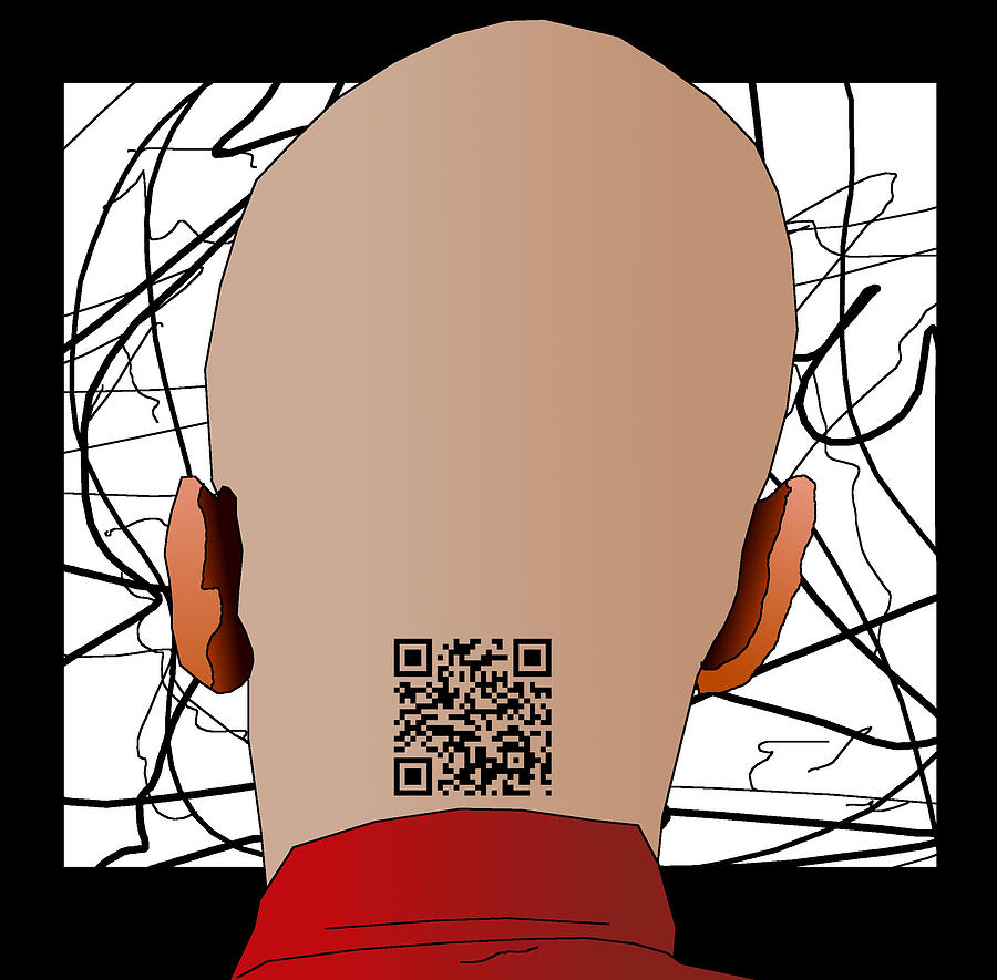 barcode collarbone tattoo - Design of TattoosDesign of Tattoos