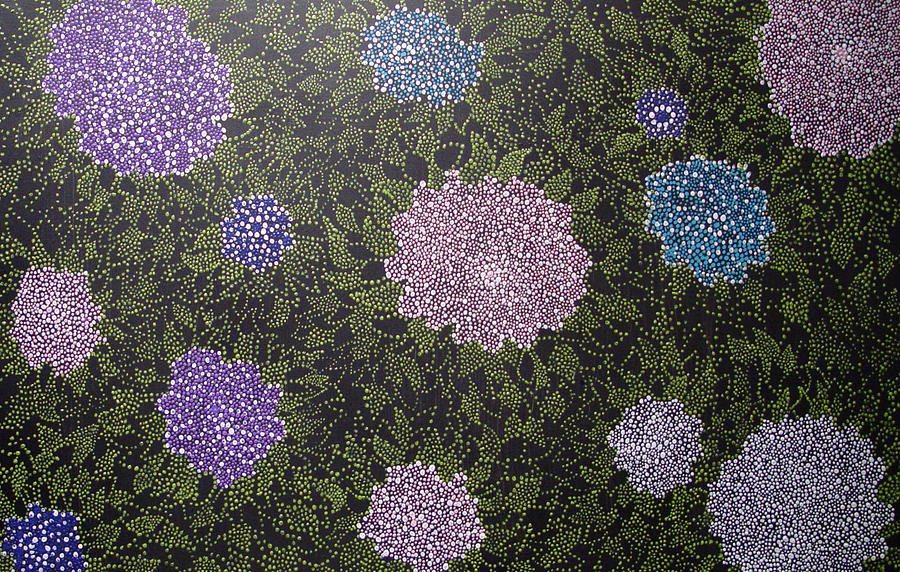 Pattern Painting - Queen Anns Lace by Paula Bramlett