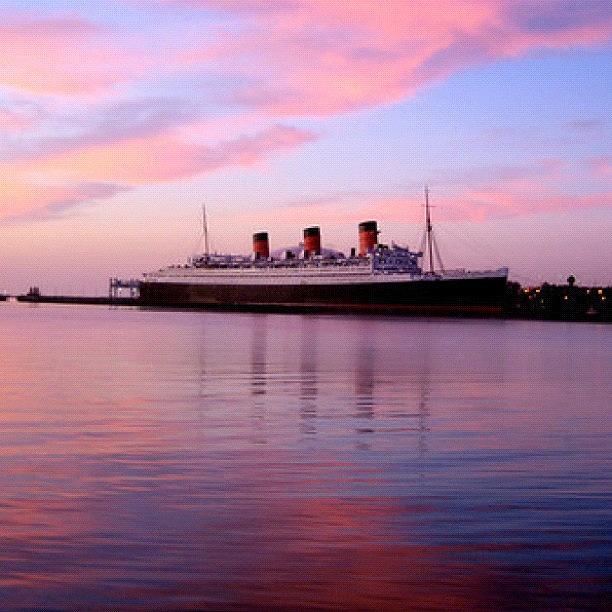 Queen Photograph - #queen #mary #ship #liner #cruise by Michael Lynch