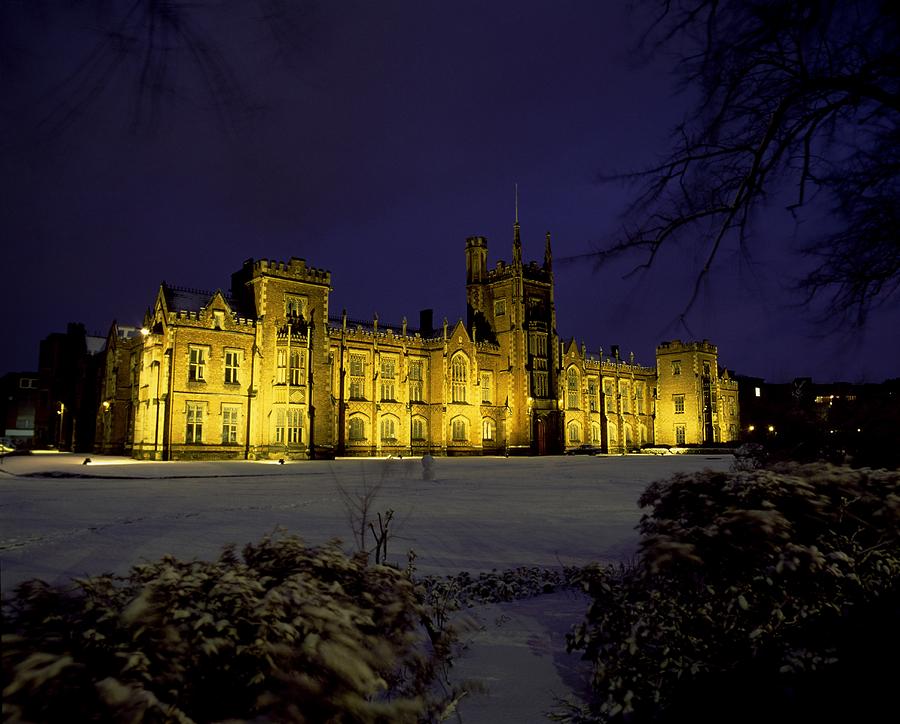 Queens University, Belfast, Ireland Photograph by The Irish Image Collection 