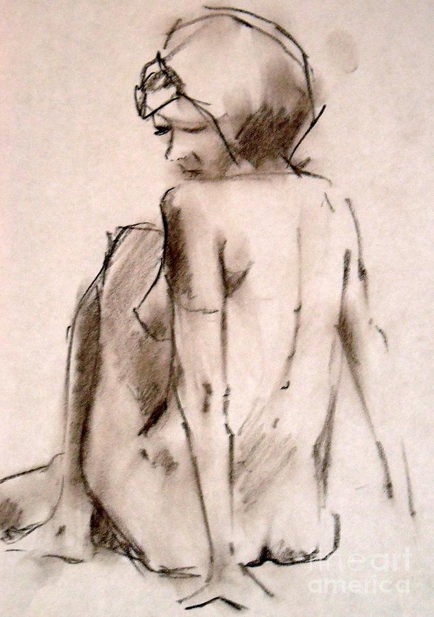 Quick Pose Drawing by Jim Fronapfel