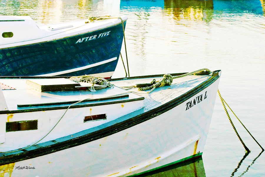 Boat Photograph - Quiet Afternoon by Michelle Constantine