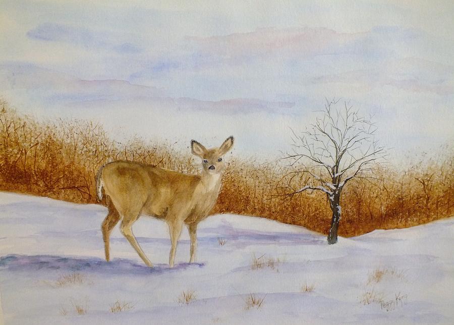 Quiet Browse Painting by Peggy King