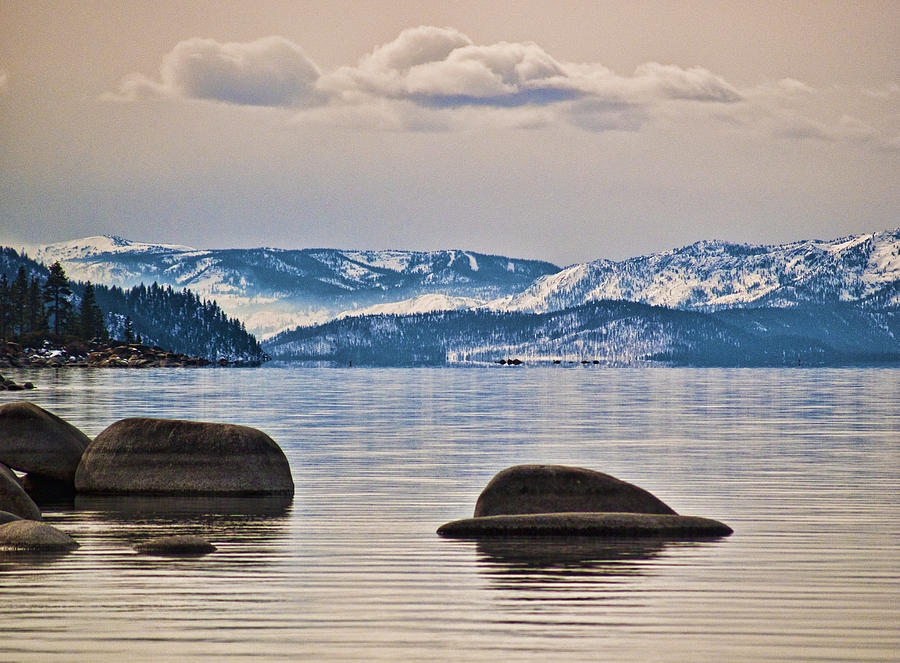 Quiet Lake Tahoe Photograph by Martin  Gollery