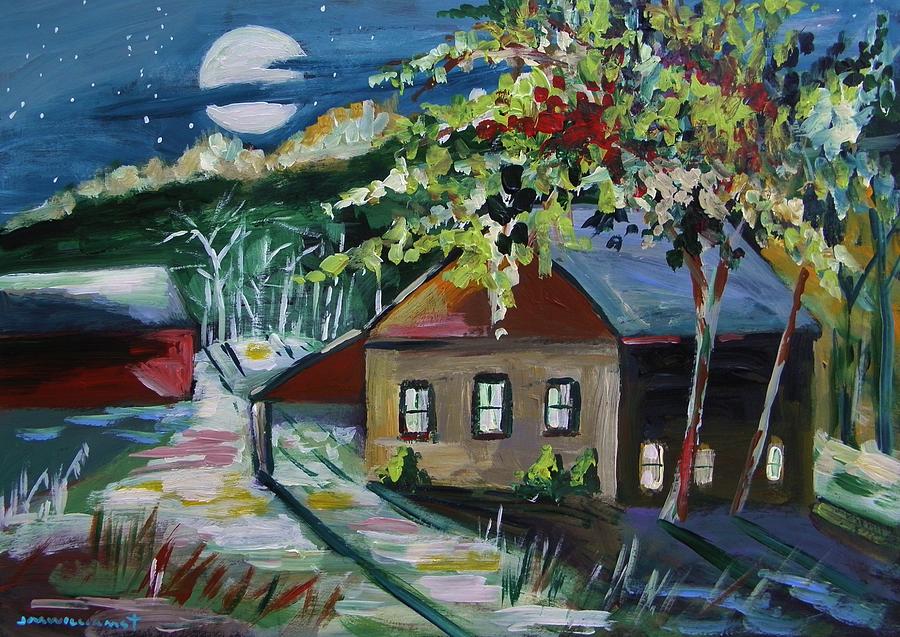 Quiet Night Painting by John Williams