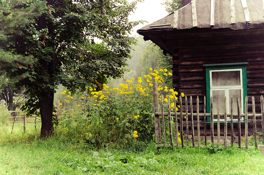 Quiet Setting. Rural Russia Photograph by Jenny Rainbow