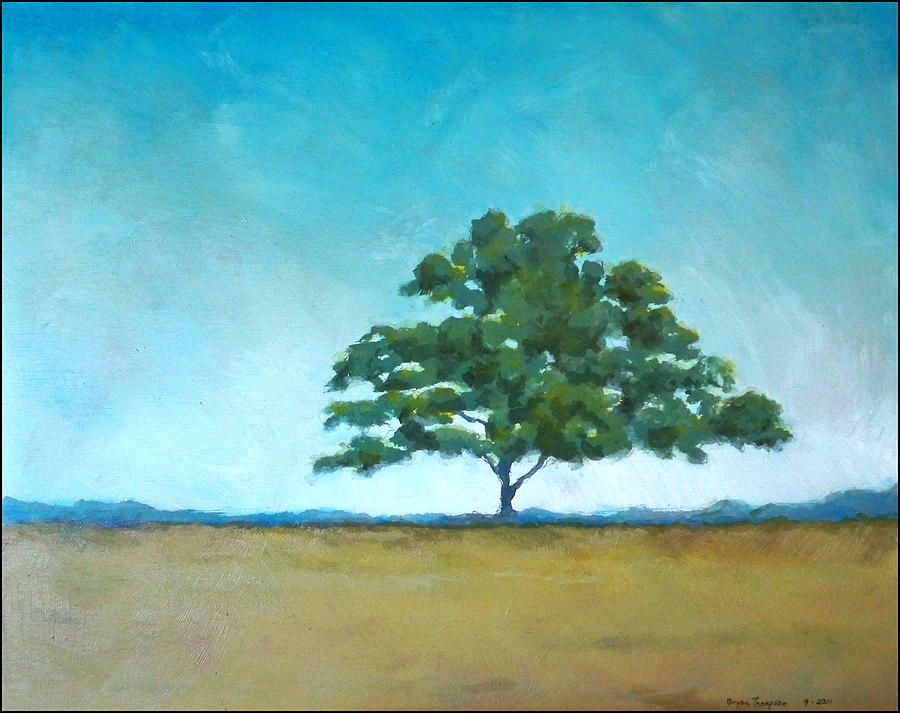 Landscape Painting - Quiet Strength by Bryon Thompson