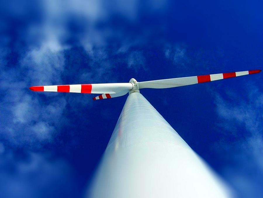 Wind Turbine Photograph - Quietly at work by Patrick Anderson