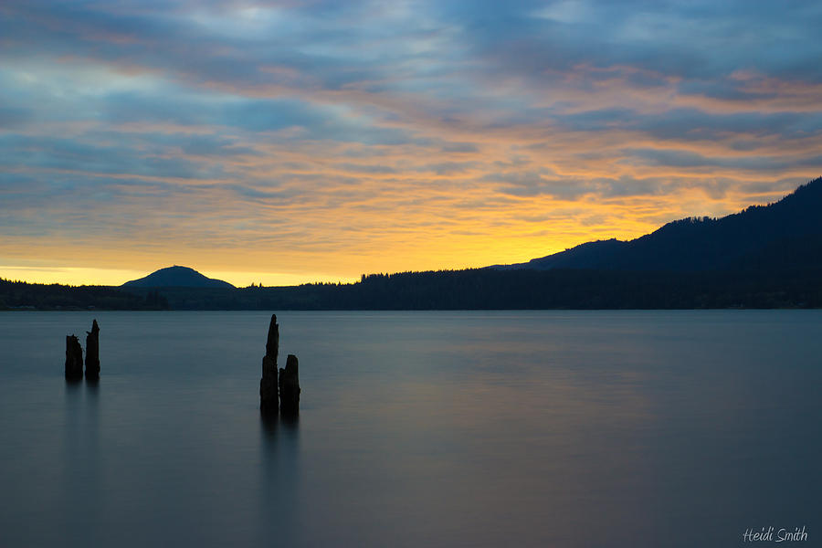 Olympic National Park Photograph - Quinault Sunset by Heidi Smith