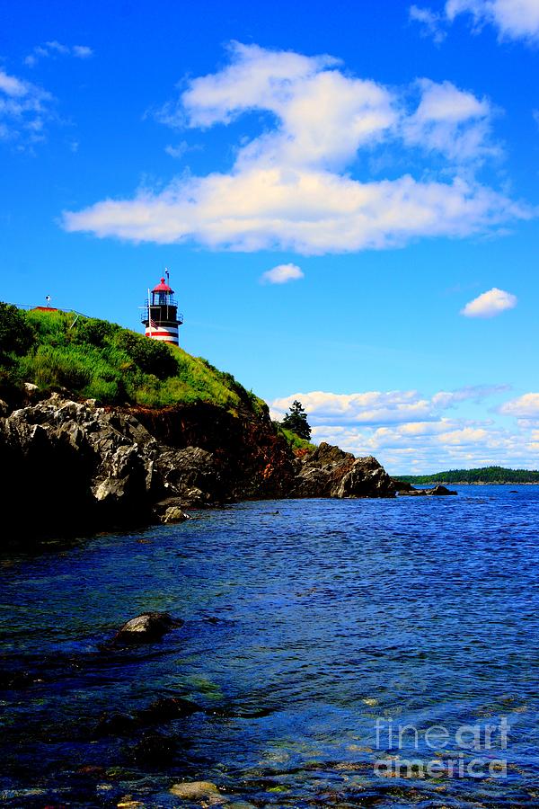 Quoddy West Lighthouse Photograph by Tessa Murphy - Fine Art America