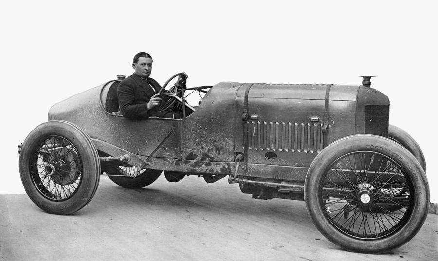 Race Car, 1914 Photograph by Granger