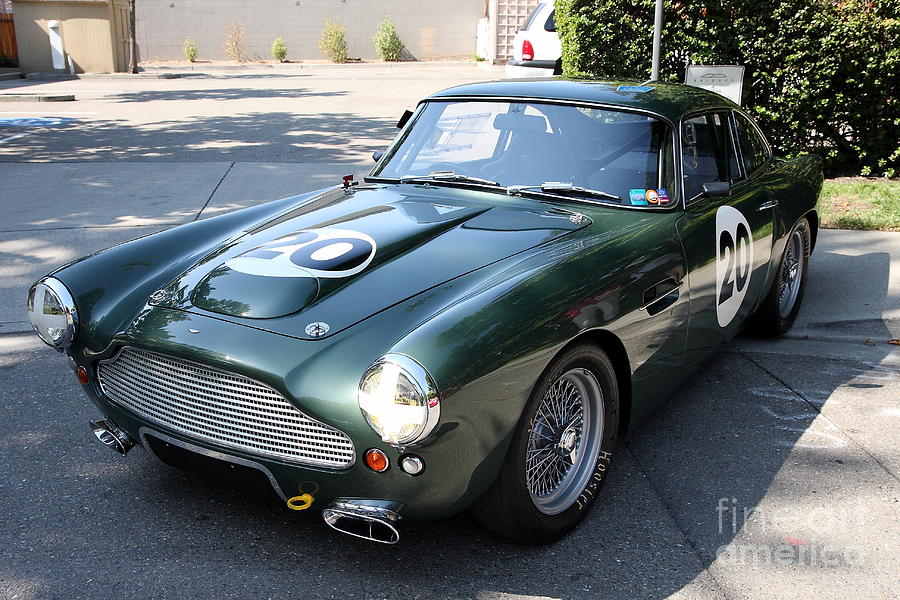 Racing Green Aston Martin . 40D9377 Photograph by ...