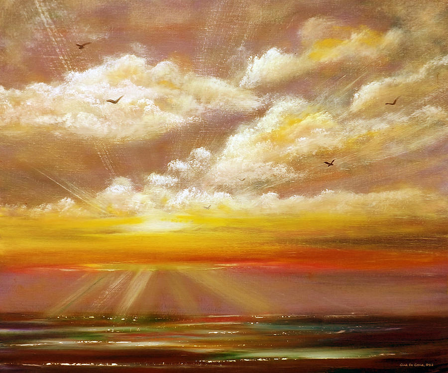 Radiance Painting by Gina De Gorna