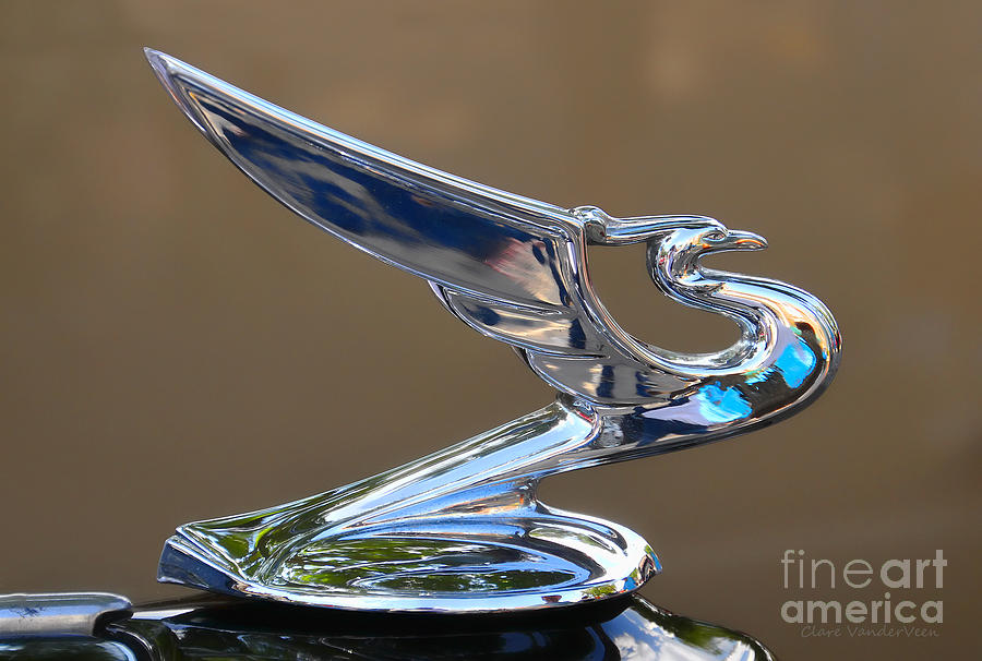 Radiator Cap Vintage Chevy Hood Ornament Photograph by Clare VanderVeen