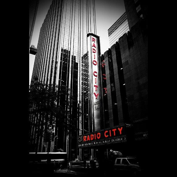 Architecture Photograph - Radio City by Dave R