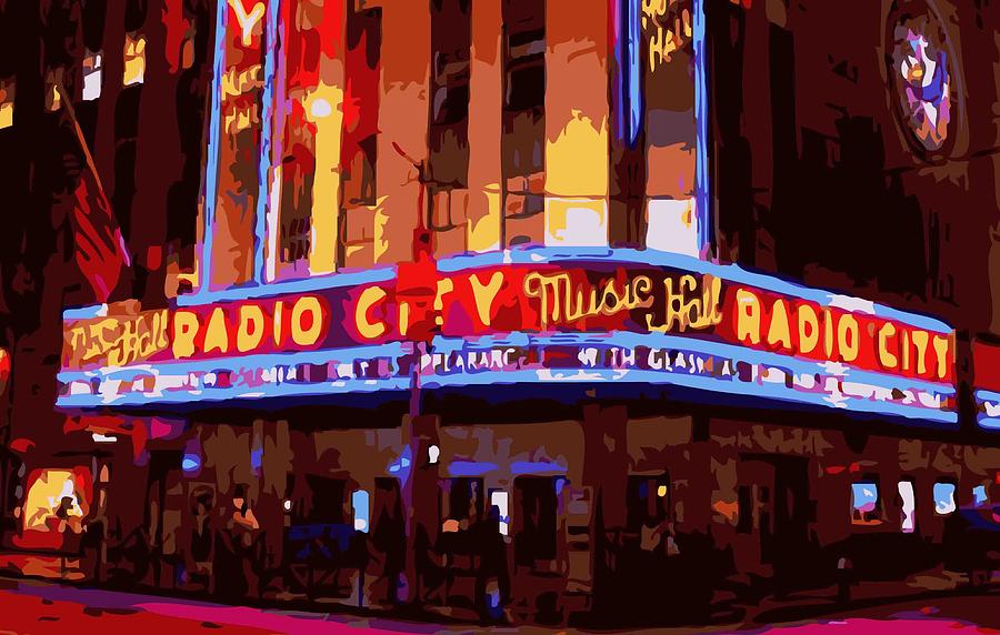 Radio City Music Hall Color 16 Photograph by Scott Kelley
