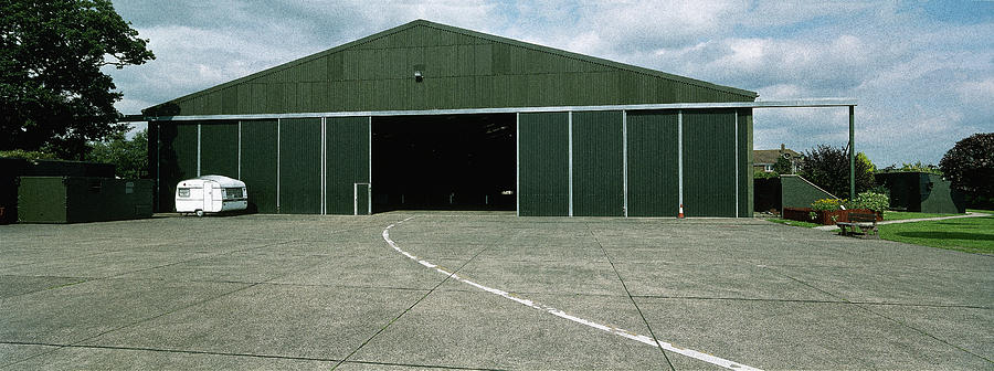 RAF Elvington Hangar Photograph by Jan W Faul