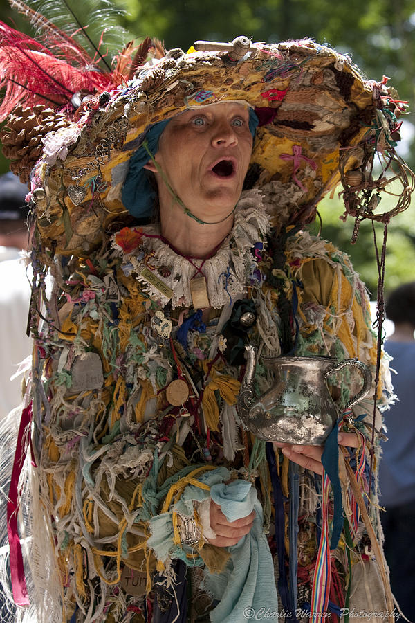 Rag Lady Begging Photograph by Charles Warren - Pixels