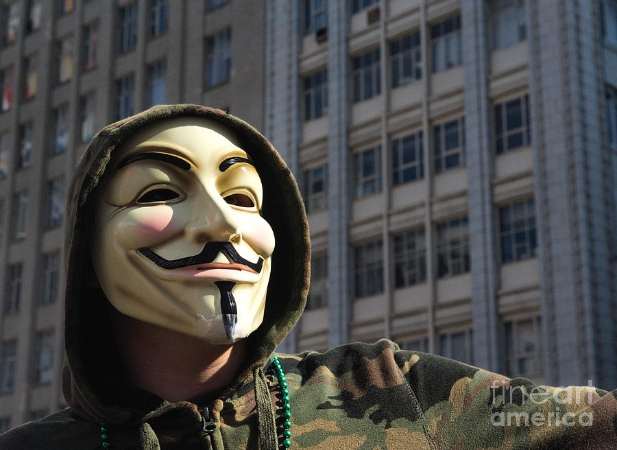 Anonymous Photograph - Rage Against the Machine by Andrea Kollo