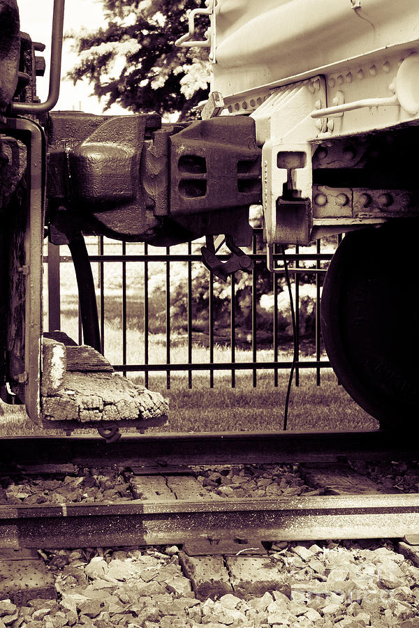 Rail Car Coupler Photograph by Lawrence Burry