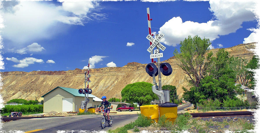 Rail Road Crossing - 3 Photograph by Larry Mulvehill