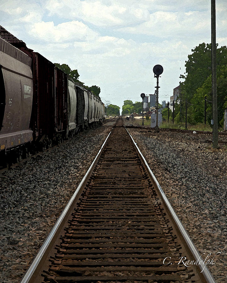 Rail Siding Photograph by Cheri Randolph