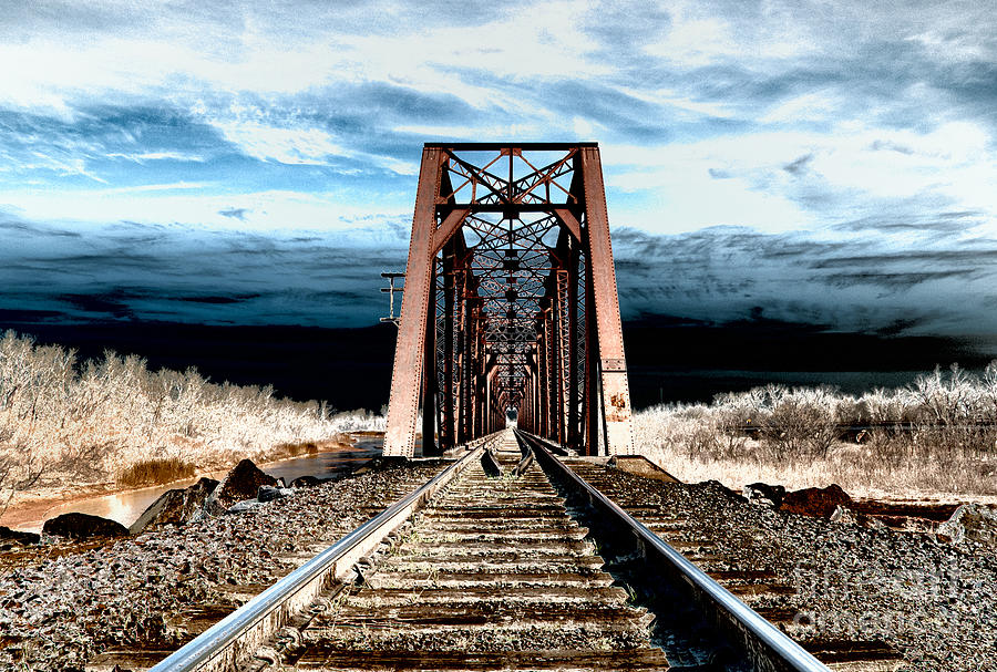 Railroad Bridge Photograph by Betty LaRue