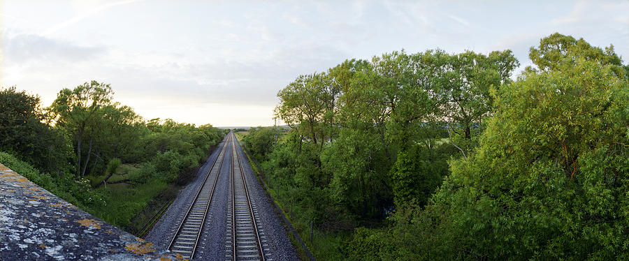 Railtracks Photograph by Jan W Faul