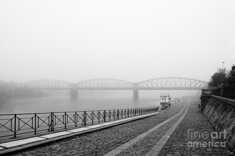 Fall Photograph - Railway Bridge by Michal Boubin