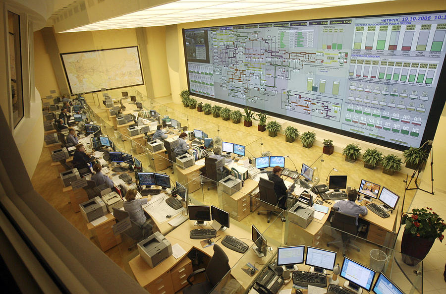 Railway Network Control Room