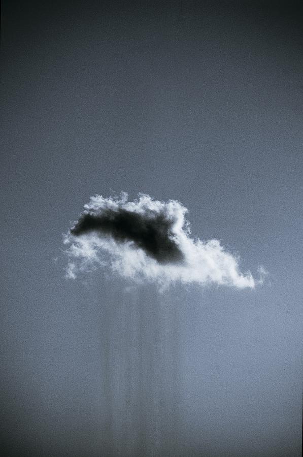 Nature Photograph - Rain Cloud by Richard Kail