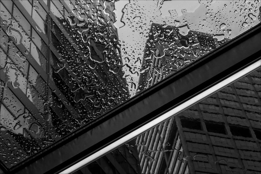 Rain in the City Photograph by Robert Ullmann