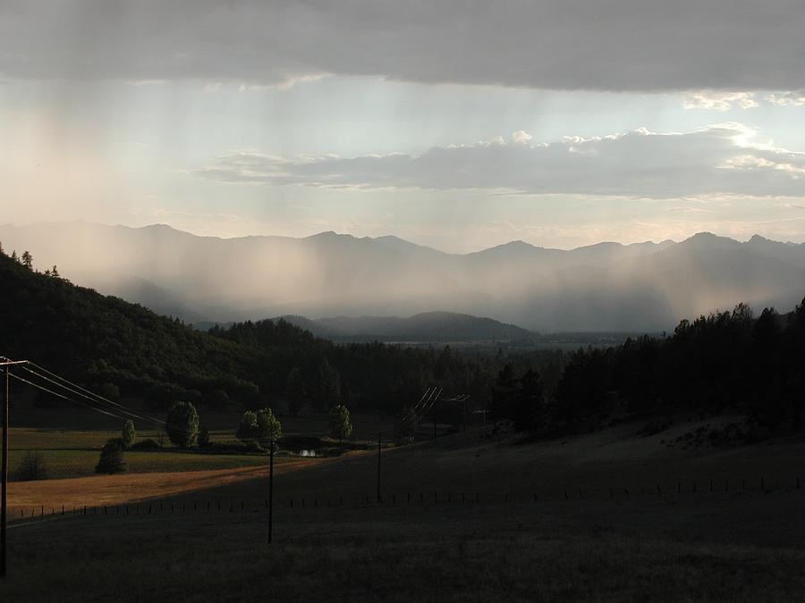 Rain in the Mountains Photograph by William McCoy