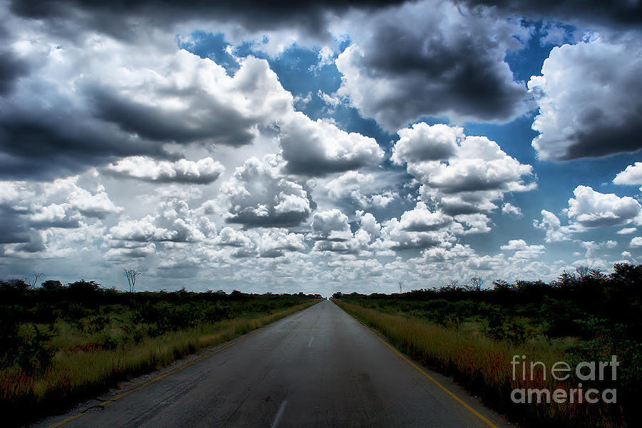 Rain road Photograph by Mareko Marciniak