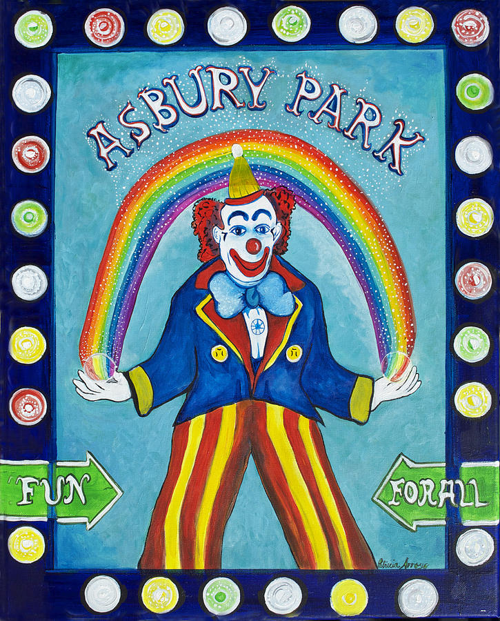 Rainbow Billy Painting by Patricia Arroyo