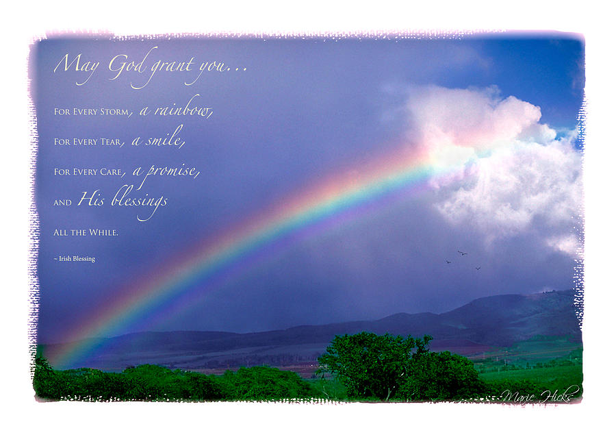 Rainbow Blessing Photograph by Marie Hicks