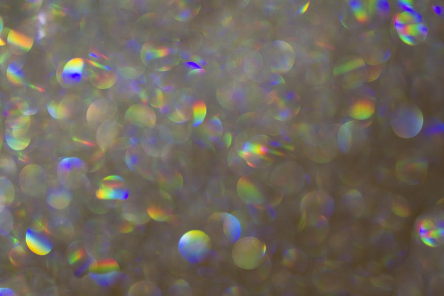 Rainbow Bokeh. Photograph by Clare Bambers