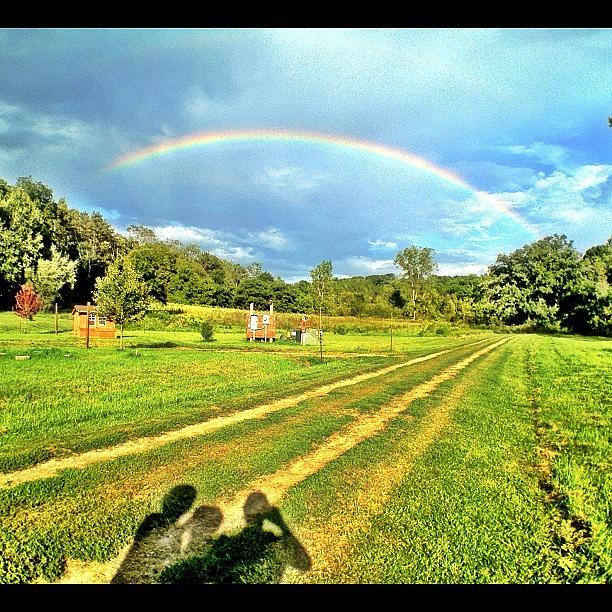 Rainbow Photograph - Rainbow Completions #viroqua #driftless by Tony Macasaet