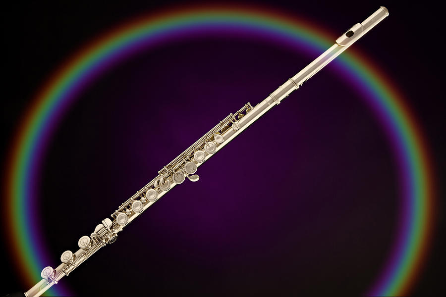 Rainbow Flute Photograph by M K Miller