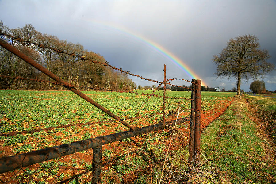 Landscape Photograph - Rainbow France by Pauline Cutler