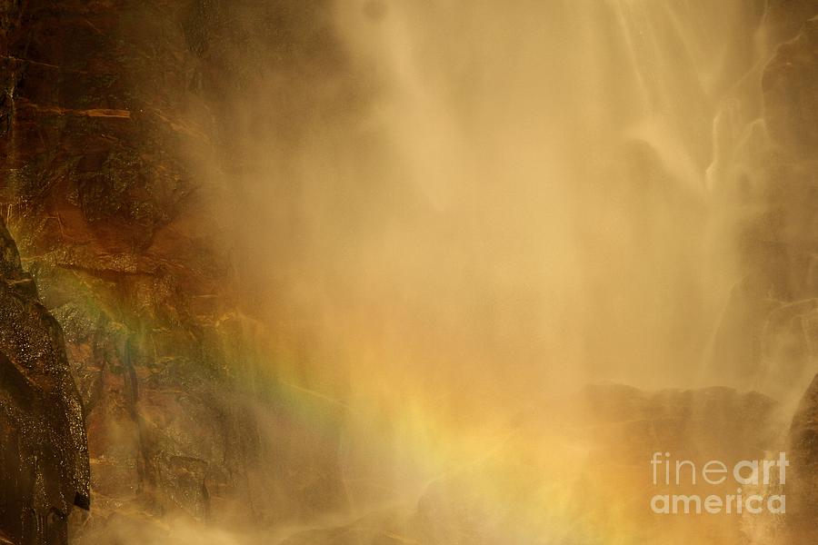 Rainbow In The Mist Photograph by Adam Jewell