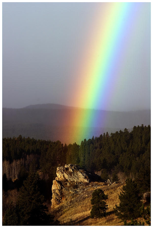 Rainbow Photograph by Mark Ivins
