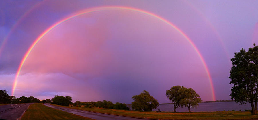 Rainbow Panorama #2 Photograph by Alfred Dominic Ligammari II - Fine ...