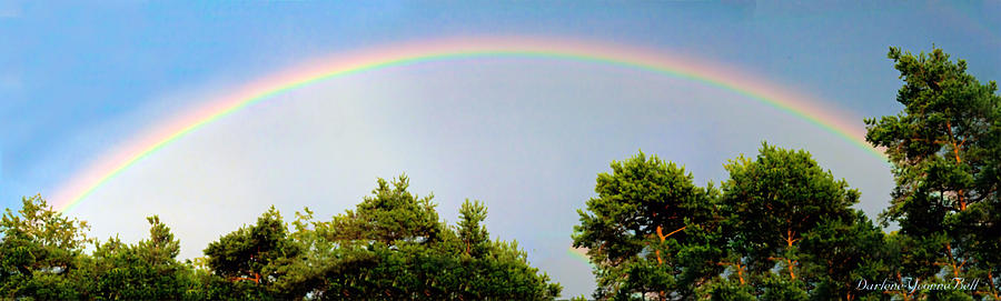 Rainbow Panorama Photograph by Darlene Bell - Fine Art America