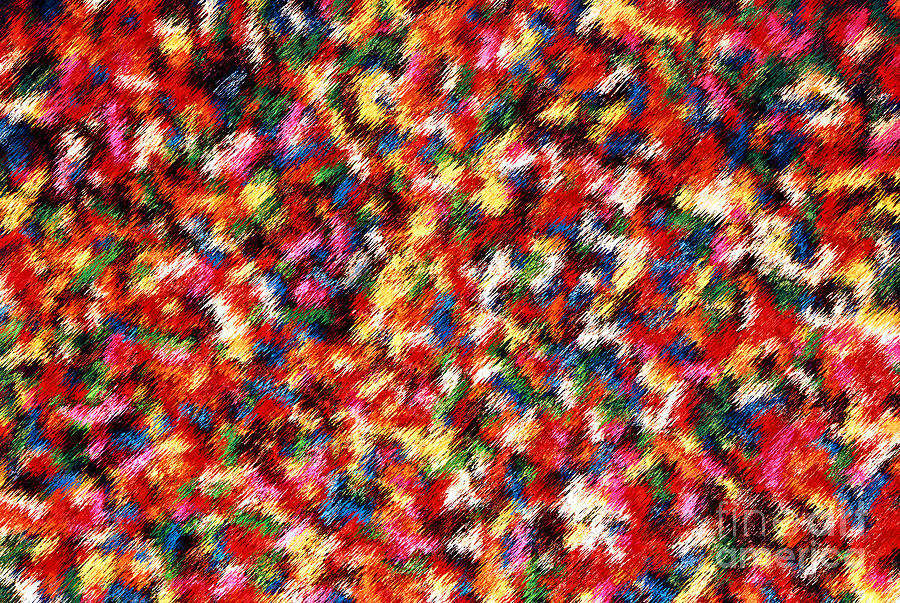 Rainbow Sprinkles Abstract Photograph by Susan Stevenson